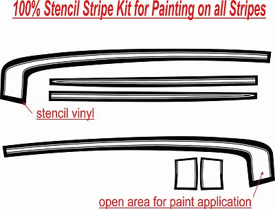 69 Camaro SS Complete Stencil Kit (Hockey Stick Style for Painting only)   -image