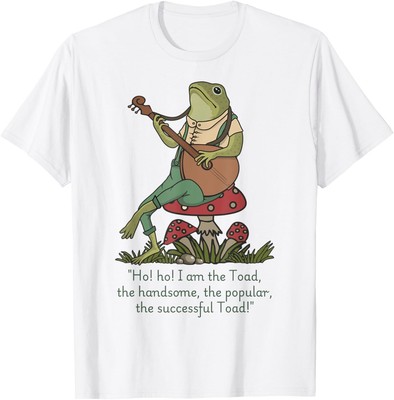 Wind in the Willows Toad Quote Kenneth Grahame Cottagecore T-Shirt Hoodie-image