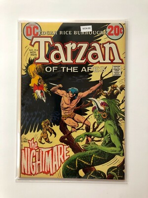 Tarzan #214 *Edgar Rice Burroughs*  [VF] DC Comic Book MO4-99-image