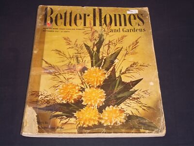 1947 NOVEMBER BETTER HOMES & GARDENS MAGAZINE - FULL PAGE COLOR ADS - L 2758-image