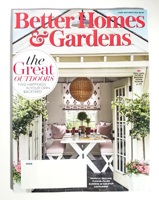 Better Homes & Gardens Magazine - June 2021 - The Great Outdoors-image