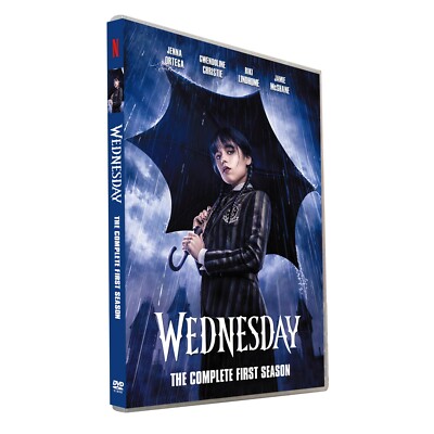 Wednesday The complete First Season DVD Region 1 New Sealed Fast Free Shipping-image