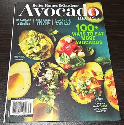 Better Homes & Gardens Avocado Recipes 2023 Magazine Book-image
