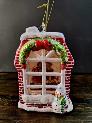 New Window Shadowbox Ornament By RAZ Imports 6