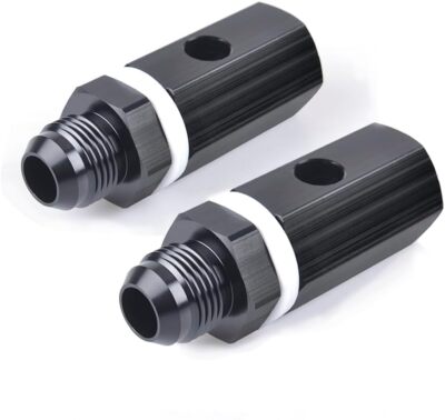 2Pcs -10AN AN10 Fuel Cell Vent Safety Roll Over Shut Off Valve Fitting Aluminum-image