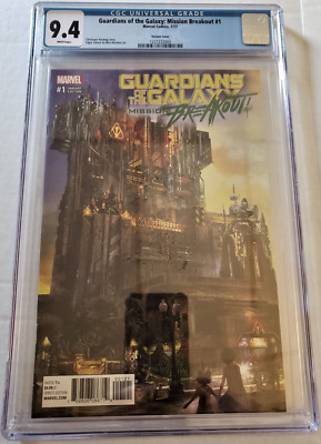 Guardians of The Galaxy Mission Breakout #1 CGC 9.4 Variant Cover Edgar Salazar -image