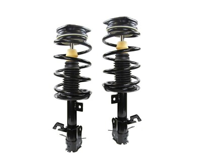 2 DTA Front Complete Quick Struts with Spring Fit Nissan Sentra 1.8L 2014 - 2019-image