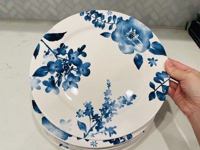 Azure Floral Dinner Plate 11