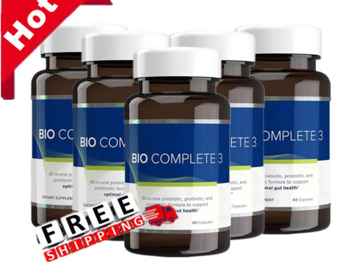GUNDRY MD BIO COMPLETE 3 Capsules 60 Count PreBiotic ProBiotic & PostBiotic QXB-image