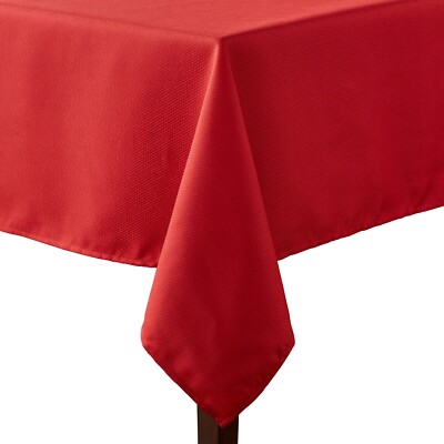 Red Sedona Fabric Tablecloth Kitchen Dining Room 60