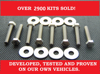FORD 4.6 & 5.4 LITER COIL PACK STAINLESS STEEL BOLT / SCREW KIT. Over 2900 SOLD!-image