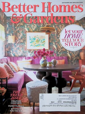 Better Homes and Gardens Magazine - September 2021 - The Trend Issue-image