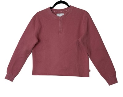 TNA Cropped Sweatshirt Women Size XS Pink Cozy Comfort Loungewear Outdoor-image