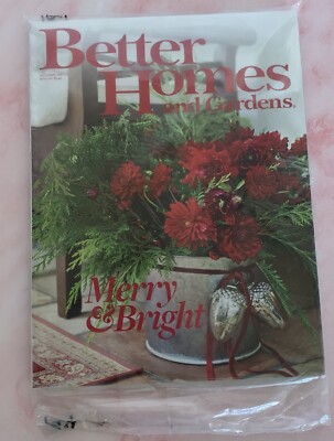 2007 Better Homes and Gardens Magazine December Holiday  Issue Merry & Bright-image