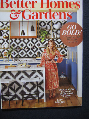 Better Homes and Gardens February 2018 Easy Orchids, Chocolate and Flowers-image