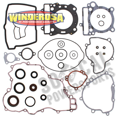Vertex Complete Gasket Set With Oil Seals KTM 250 SX-F (2005-2012)-image