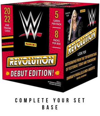 2022 WWE - Revolution - Debut Edition - Panini - Complete Your Set - Pick Your W-image