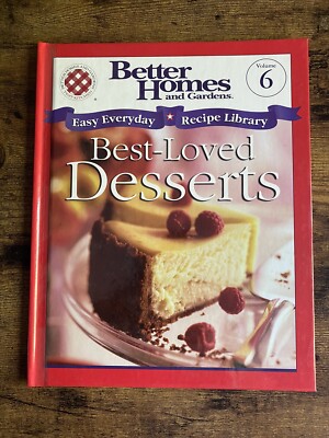 Vintage 2000 Better Homes And Gardens Desserts Vol 6 Cookbook Recipes Cook Book-image