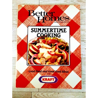 Better Homes and Gardens Summertime Cooking - Paperback - Kraft Vtg 1990-image
