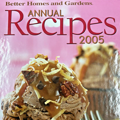 Better Homes & Garden Annual Recipes 2005 Hardback Cookbook-image
