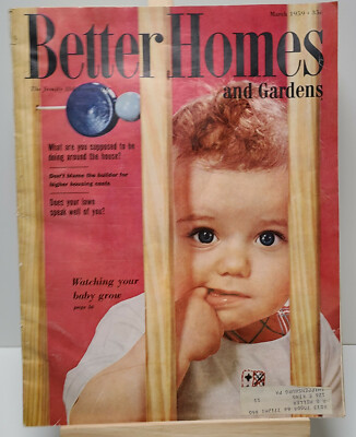 Vintage Better Homes and Gardens March 1959 Magazine Vintage Advertising -image