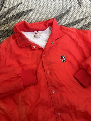 Vintage ANTIGUA OF SCOTTSDALE GOLF XXL Jacket w/ Mickey Golfing Applique-image
