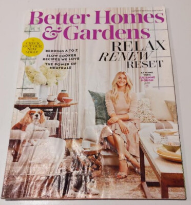 Back Issue of Better Homes & Gardens Magazine, January 2017 – in good condition-image