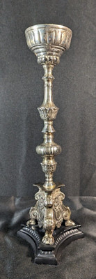 Vintage Decorative Ornate Design - Castilian Imports Candlestick  - 14.5