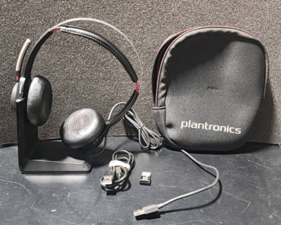 Plantronics Voyager Focus UC | 203079-01 Headset and Charging Stand Bluetooth-image
