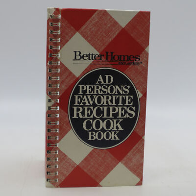 Better Homes and Gardens Ad Persons' Favorite Recipes Cook Book-image