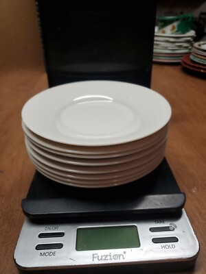 8 Pier 1 Imports NEW ESSENTIALS CLASSIC Saucers Plates 6 1/4