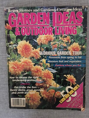 Garden Ideas and Outdoor Living Magazine - Spring 1990 - Better Homes & Gardens-image