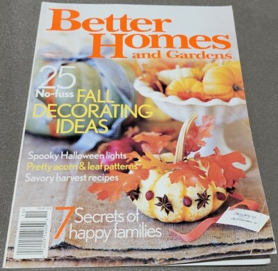 Better Homes and Gardens October 2004 Decorating Ideas-image