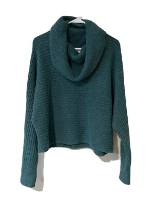 Warm & Cozy Lifestyle Cowl Neck Soft Sweater Pink Rose Size M-image