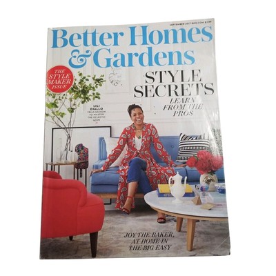 Better Homes and Gardens Magazine September 2017 Sept Lili Diallo Joy the Baker-image