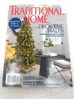 Traditional Home Magazine Winter 2024 Deck The Halls Beautiful Gifts For Home-image