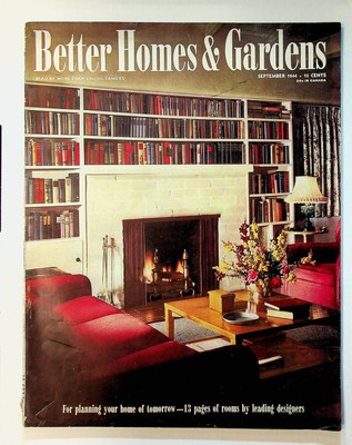 Better Homes & Gardens Magazine Vol. 23 #1 VG 1944 Low Grade-image