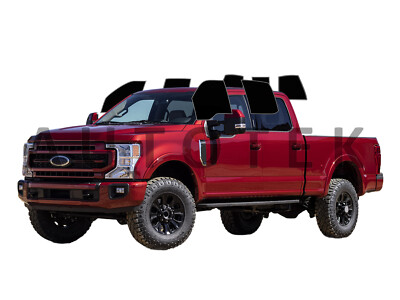 Computerized Custom PreCut 2Ply Window Tint Film Kit For All Ford F250 F350 F450-image
