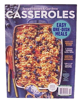 CASSEROLES BETTER HOMES & GARDENS MAGAZINE ISSUE EASY ONE-DISH MEALS MUST-TRY-image