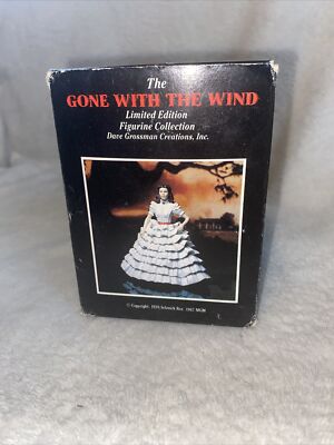 Dave Grossman Gone With The Wind Scarlett O'Hara Miniature Figurine Ornament-image