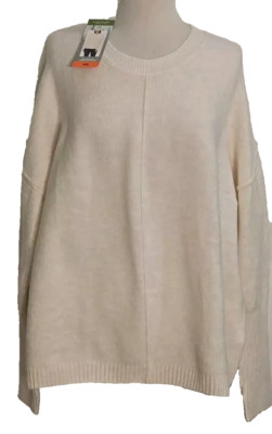 Legendary Outfitters Women’s Soft & Cozy Crewneck Sweater Cream Size XXL 106-image