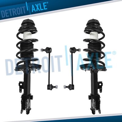 Front Struts with Coil Springs Sway Bar Links for 2010 2011 2012 2013 Kia Soul-image