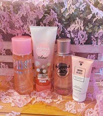 PINK Warm & Cozy Bundle Brand New -image