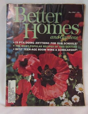 BETTER HOMES AND GARDENS ~MAY 1962~ GOOD CONDITION-image