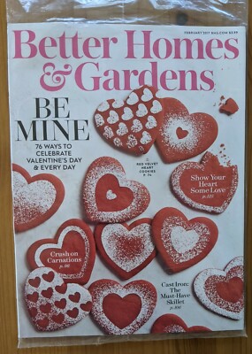 Valentine's Day Better Homes Gardens 2017 New Sealed-image