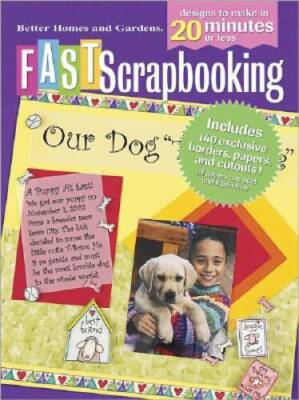 Fast Scrapbooking (Better Homes  Gardens) - Paperback - VERY GOOD-image
