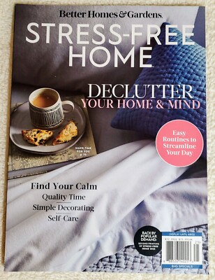 Better Homes and Garden Magazine Stress-free Home 2023 Declutter Your Home-image
