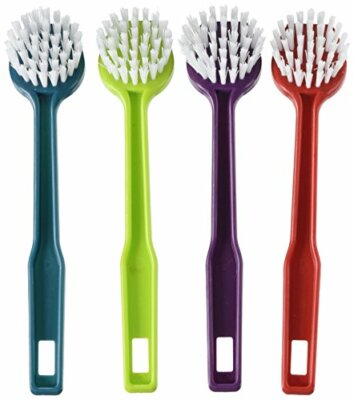 Kole Imports Multi-Purpose Round Head Scrub Brushes-image