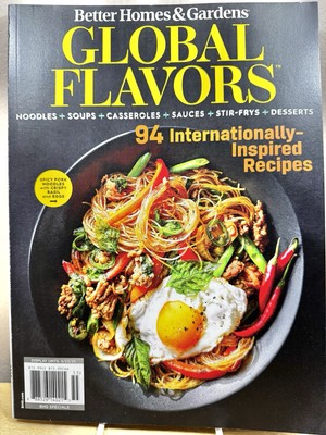 Better Homes &Gardens  Magazine Global Flavors 94 International Inspired Recipes-image