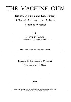 The Machine Gun by George M. Chinn on DVD Complete 5 Volumes -image